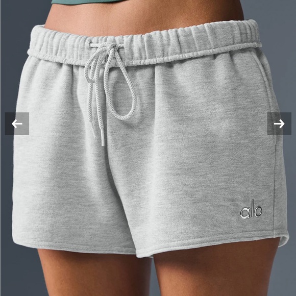 ALO Yoga Pants - ALO Yoga Accolade heather Gray Shorts